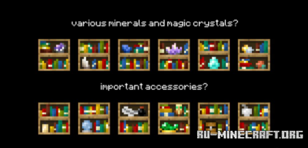 Скачать Magic Bookshelves для Minecraft 1.18