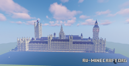  Palace of Westminster  Minecraft