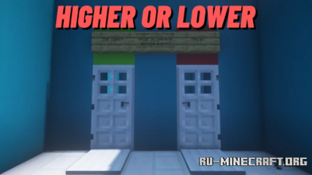 Скачать Higher or Lower для Minecraft