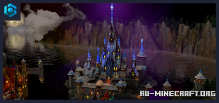 Скачать Disney Frozen Map для Minecraft PE