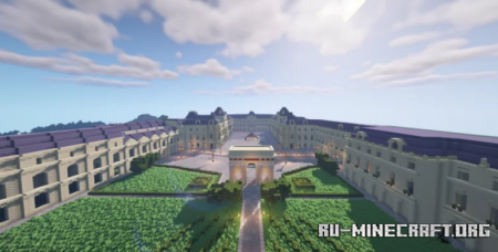 Скачать Dorian - Paris inspired city для Minecraft