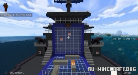 Скачать Shipwreck (Battleship) для Minecraft PE