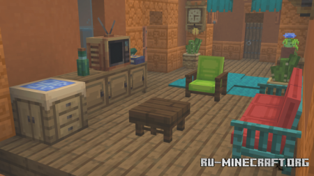 Скачать FurniDeco для Minecraft PE 1.18