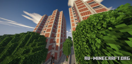 Скачать Brick Departments by Pitonixrex для Minecraft