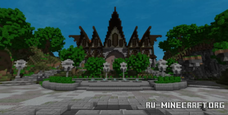 Скачать Hub Lobby Medival by anthonylol12 для Minecraft