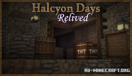 Скачать Halcyon Days Relived [32x32] для Minecraft PE 1.17