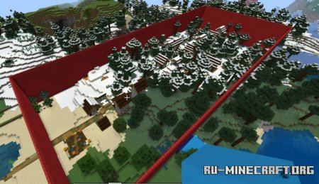 Скачать Winter Themed Morph Guess Who - Hide & Seek Map для Minecraft PE