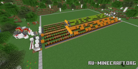 Скачать Pumpkin and Melon Farm by AlexDAM для Minecraft