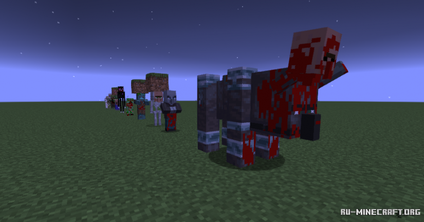 Мод scary mobs. Scary Mobs Minecraft. Scary Mobs. Minecraft мод Scary Mobs.