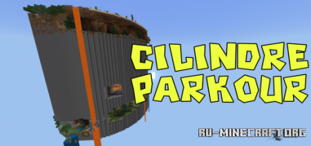Скачать Cylinder Parkour для Minecraft PE