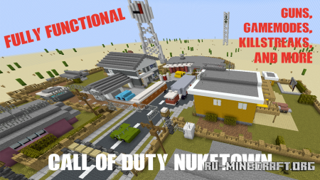 Скачать Call of Duty Nuketown для Minecraft