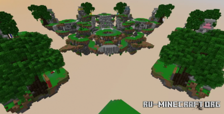 Скачать Amazon (Hypixel Bedwars Map) для Minecraft