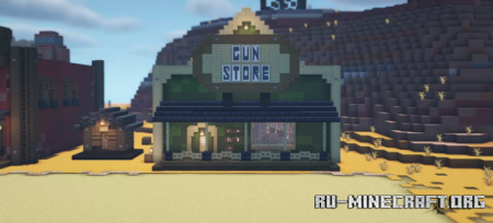 Скачать Wild West Gun Store для Minecraft
