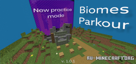 Скачать Biomes Parkour для Minecraft PE
