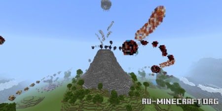 Скачать Volcano Parkour для Minecraft PE