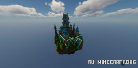 Скачать Blue Castle Hub для Minecraft