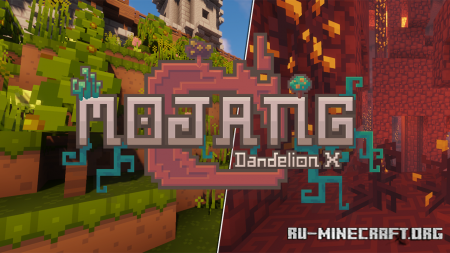 Скачать Dandelion X для Minecraft 1.18
