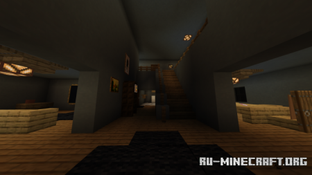 Скачать Alone In a Dark House (Horror) для Minecraft PE