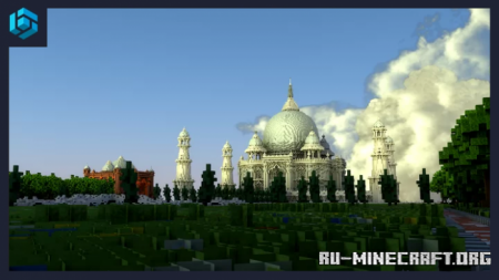 Скачать Taj Mahal - Palace для Minecraft PE