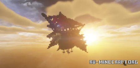 Скачать Dreadship Rosibella - Steampunk Airship для Minecraft