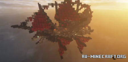Скачать Dreadship Rosibella - Steampunk Airship для Minecraft
