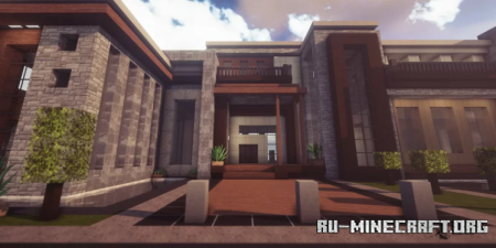 Скачать Modern House (Amberstone) для Minecraft
