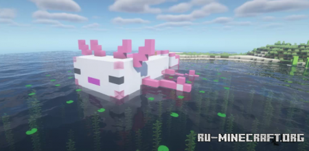 Скачать Axolotl House для Minecraft