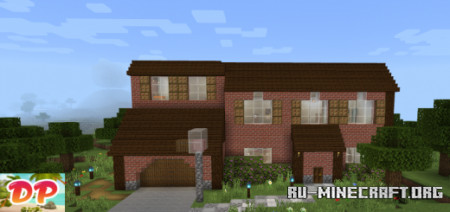 Скачать Seaside Suburban House для Minecraft PE