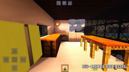 Скачать Huge Modern House & Redstone Built для Minecraft PE