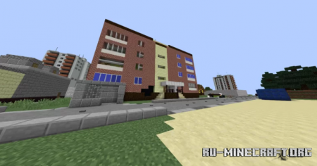 Скачать City Muhosransk v17 для Minecraft