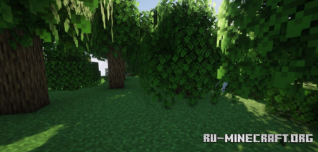Скачать Falling Leaves Resource для Minecraft 1.18.2
