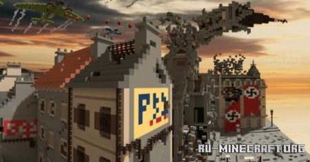 Скачать Somewhere in Europe - 1945 для Minecraft PE