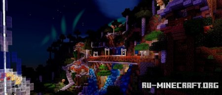 Скачать The WaterLand's Village для Minecraft PE