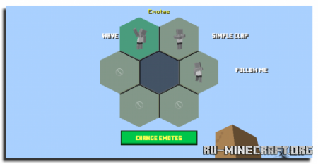 Скачать Emerald Color UI Pack для Minecraft PE 1.18