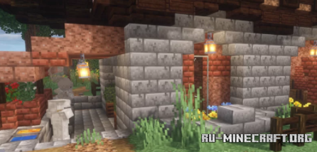 Скачать Cozy Large Starter House by Robella для Minecraft