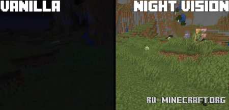 Скачать Night Vision Resource для Minecraft 1.18
