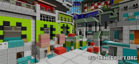Скачать Parkour Tag Factory для Minecraft PE