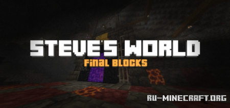 Скачать Steve's World - Final Blocks для Minecraft PE