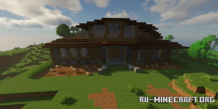 Скачать Wooden House 2 by WiederDudebuilder для Minecraft