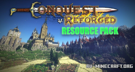 Скачать Conquest Reforged  для Minecraft 1.16