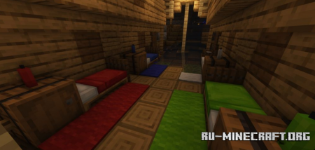 Скачать Lobby, Fishing, and Mining Dimension для Minecraft 1.18.2