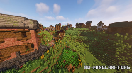 Скачать Village of Baile by caden для Minecraft