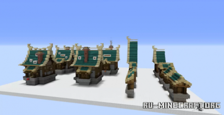 Скачать Bundle House Pack by Aldakar для Minecraft