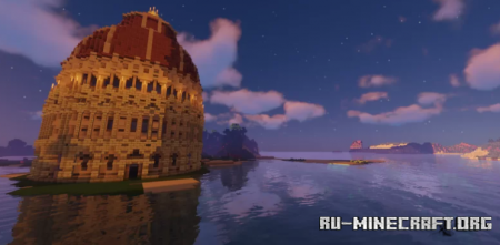 Скачать Pisa Baptistery Building by CLProduction для Minecraft