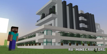 Скачать Modern House by xld для Minecraft