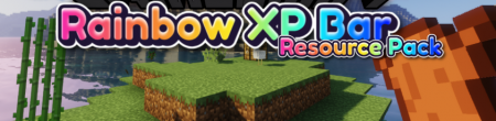 Скачать Rainbow XP Bar And Ping для Minecraft 1.18