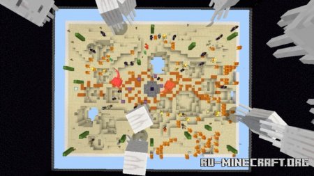 Скачать Mob Battles by Sleepyhead101 для Minecraft PE
