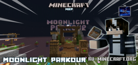 Скачать Moonlight Parkour для Minecraft PE