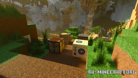 Скачать RealSource RTX Texture Pack для Minecraft PE 1.18