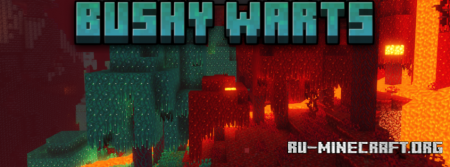 Скачать Bushy Warts Resource для Minecraft 1.18